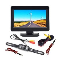 게이밍 모니터 와이드 커브드 커브 배그 롤 자동차 후면보기 카메라 와이드 학위 4.3 "TFT LCD 컬러, 03 C Long License Cam