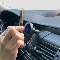 카몽 차량용 맥세이프 핸드폰 거치대 무선충전기 고속충전 아이폰 12 13 14 PRO PROMAX MINI, M버전 1세트