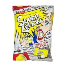 Super Lemon 노벨 슈퍼 아이셔 레몬 캔디 사탕 88g, 1개