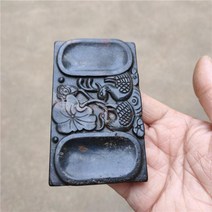 가벼운벼루 서예먹 티베트 홍산 문화 천연 운석 만다린 오리 벼룩 조각상 마스코트 컬렉션 장식 홈 선물