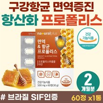 구강 항균작용 편도에 좋은 브라질 그린 프로폴리스 혓바늘 편도 부었을때 식약처 면역강화제 80대 노인 간절기 면역 관리 츄어블 폴리폴리스 목 아플때 잇몸 영양제 PROPOLIS