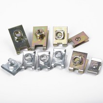 개스킷 가스켓 100Pcs 자동 패스너 바디 도어 패널 트림 고정 나사 U 형 가스켓 클립 범용 액세서리, 한개옵션0