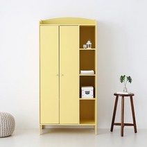 마켓비 PIPAN 옷장 옐로우 어린이옷장 아이방꾸미기 아기방꾸미기 아이방인테리어 미니옷장 2단옷장