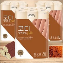 땡큐온 코디 웰빙황토 도톰한3겹 30M30롤x3팩 독일더마테스트, 단품