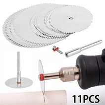 미니 원형 톱 블레이드 11 개 22mm 32mm 전기 그라인딩 커팅 디스크 로타리 공구 변경 부품용 커넥팅로드, 한개옵션0