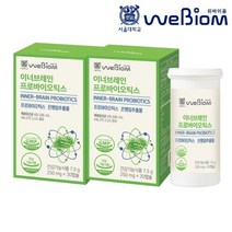 서울대 연구진 기억력 혈행건강 은행잎추출물 유산균 2개월분, 없음