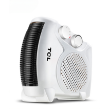 욕실 온풍기 히터 전기 팬 가정용 소형 사무실 절약 절전 난방기 온열기 발히터, 흰색 기본 연장 코드