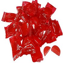 Cinnamon Discs Candy 2.5 Pounds Cinnamon Candy - Red Individually Wrapped Wrapper disk, 1