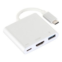 넷메이트 USB 3.1 Type C to HDMI 충전 컨버터, NM-CUH03P