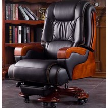 회장님의자 소가죽 중역의자추천 임원용의자 사장의자, d 엔틱브라운 최고급소가죽 마사지기능