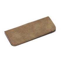 어리플 휴대용 안경 가죽 파우치 케이스