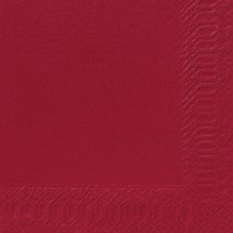 Duni 듀니 단색 보르도 104045 디자인 냅킨 20매, 기본