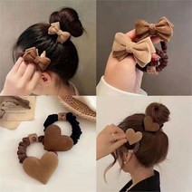 앨리스도매 아동머리끈 성인머리끈 머리끈 귀여운 초콜렛 캐러멜 (8976250)