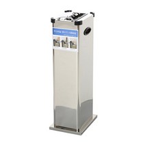 [한셀] ()우산 자동 비닐 포장 회수기 1구 스텐 SB-MM112, 상세 설명 참조