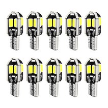 전원공급 10x W5W Canbus 자동차 LED 전구 캐딜락 CT4 ATS BLS SRX 에스컬레이드용, 01 10pcs