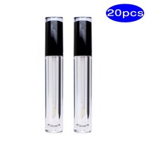 베이스젤오일 립글로스만들기 립글로즈만들기세트 립글로즈만들기세트청담언니 립글로즈만들기통 립글로즈 빈 립스틱 튜브 부드러운 립글로스 메이크업 스퀴즈 클리어 개, 9.20pcs black - 플라스틱