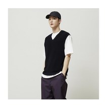 스파오 남성 베이직 오버핏 베스트.2411 201191