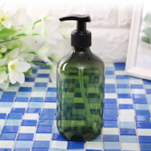 헤네시리빙 욕실 주방 세제 디스펜서 샴푸통 핸드워시 용기 500ml, 1개, 그린