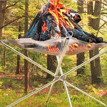 ZAP484897캠프파이어 미니화로대 캠핑용품, 1