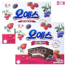 [지노앤코]해태 오예스 세븐베리즈 384g 한정 봄 탕비실 무배, 2개