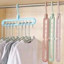 매직 9홀 옷걸이, 벤타샵색상랜덤, 벤타샵상품선택