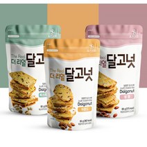 더리얼 달고나 / 땅콩 아몬드 피스타치오 달고넛 X 3개, 땅콩맛