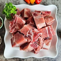 국내산 생돼지갈비 1kg 한돈 찜용 LA갈비 구이 통바베큐 대용량, 바베규용