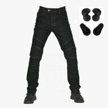 오토바이블랙박스 액션캠남자 오토바이 바지 Aramid 보호 장비 승마 블랙 레저 Motocross, 06 pants 6B_05 XXL