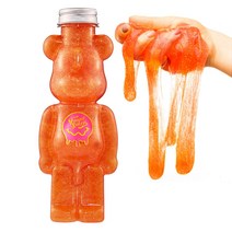 핑거스푼 목욕슬라임 420g, 오렌지펄