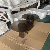 스탠딩테이블 이동식테이블 사이드테이블 침대테이블 북유럽 파티오 커피 극장 중간 세, 13.44cm and 48cm