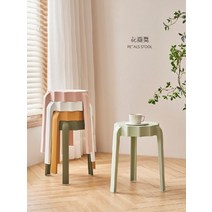 명품 모던 플라워체어 스툴 플라스틱 디자인 야외벤치 베란다 홈카페 의자 ZUOXIA, 라이트 그레이