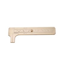 1 피스 미니 황동 포켓 캘리퍼 버니어 슬라이딩 더블 스케일 디지털 캡슐 측정 도구 80mm 3.1인치