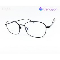 트랜디온 블랙 안경테 베타티타늄 무광택 남녀공용 7O14