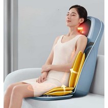 의자형 전신 안마기 진동 롤링 안마의자 등마사지기구, 브라운 (4D 워킹 무브먼트 + 딥브이마사지)