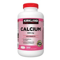 Kirkland Signature 커클랜드 칼슘 600mg with 비타민 D3 500정
