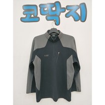 남02398 코오롱스포츠정품 중고구제 기모 동절기 집업 셔츠 코딱지구제