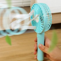 책상용선풍기 미니 충전90mm 토네이도 Grip형, 상세페이지 참조
