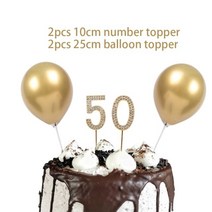 30살 계란한판 케이크 토퍼 특이한 생일초 30 40 50 60 세 컵케익 성인을위한, 50번째 케이크 토퍼 세트