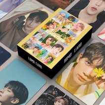 55 개/대 아이돌 트와이스새 앨범 1 amp 2 Lomo 카드 인쇄 작은 팬 컬렉션 엽서, [05] SEVENTEEN