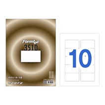 폼텍 분류표기용 라벨(LS-3510 100매 10칸)