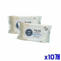 피톤치드 성분 안심 물티슈 30매 x10개 휴대용물티슈