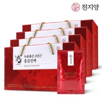 천지양 녹용품은 6년근 홍삼진액 50ml 30포 4박스, 4개, 단품없음