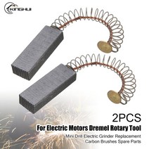 32x11x6mm 카본 브러쉬 전기 모터 흑연 브러시 해머 드릴 그라인더 교체 예비 부품 2 개, 한개옵션0