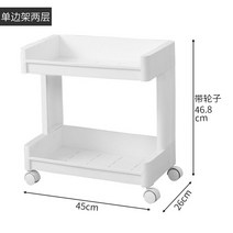 이동식북카트 북트롤리 북트레이 도서관책장 북트럭 도서관인테리어, 이층, 6.싱글사이드프레임/2단두께감