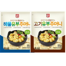 한성기업 해물 유부주머니 600g + 고기 유부주머니 600g