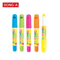 DONG-A [DONG-A]동아 고체 형광펜 단품, 단품 (1개입), 형광연두