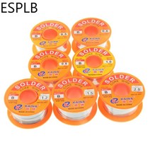 63/37 CF-10 50G 솔더 와이어 주석 모델 B 깨끗한 로진 리드 코어 용접 인두 릴 Flux 2%/0.5/0.6/0.8/1.0/1, 03 1.0mm