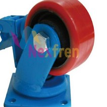단조캐스터 브레이크 TB4 70 4 개 70 150mm 1 000kg