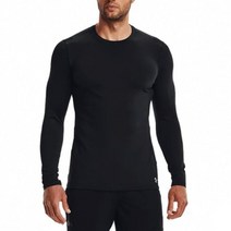 (특급배송) 언더아머 콜드기어 ColdGear® 피티드 크루 1332491-001 (블랙)