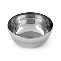 27 합뱅이 합식기 스텐 그릇 스텐밥그릇 밥공기, 소 / 100x40mm